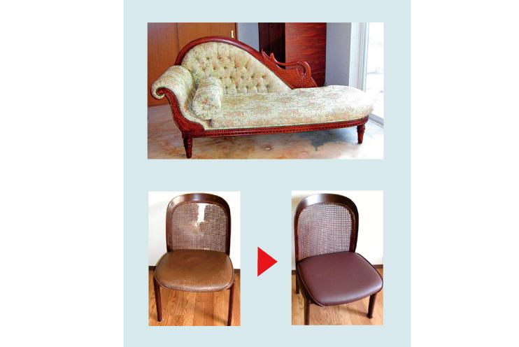 リフォーム家具のサイトウ_椅子リフォーム例