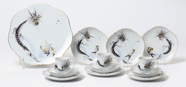 特別展 巨匠ハインツ・ヴェルナーの描いた物語(メルヘン)—現代マイセンの磁器芸術―_泉屋博古館東京