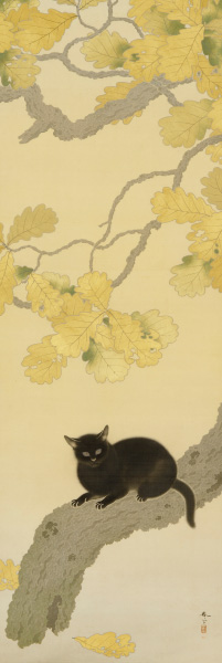 令和7年度秋季展　重要文化財「黒き猫」修理完成記念_永青文庫　近代日本画の粋 ―あの猫が帰って来る！―
