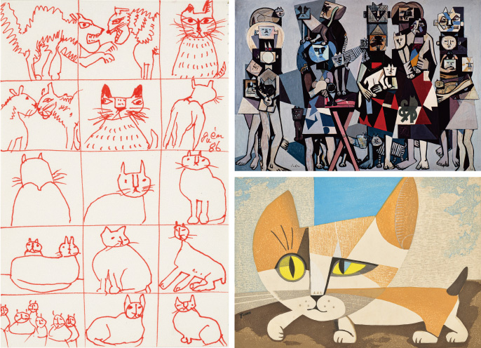 フジタからはじまる猫の絵画史_藤田嗣治と洋画家たちの猫_府中市美術館
