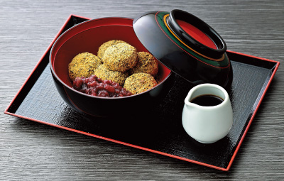 サントリー美術館_NEGORO 根来 ー 赤と黒のうるし_カフェ 加賀麩不室屋