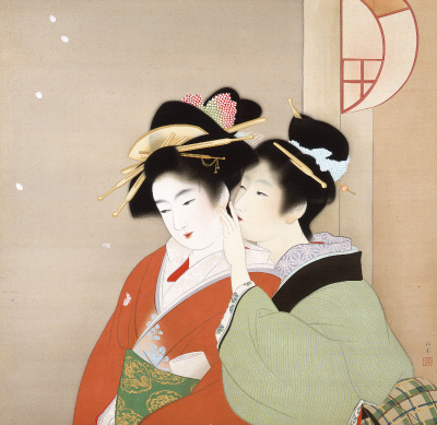 笑い滴る 春と夏の日本画名品選_松岡美術館
